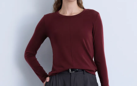 董洁同款！爱慕云柔上衣，冬季内搭的体面与温暖担当